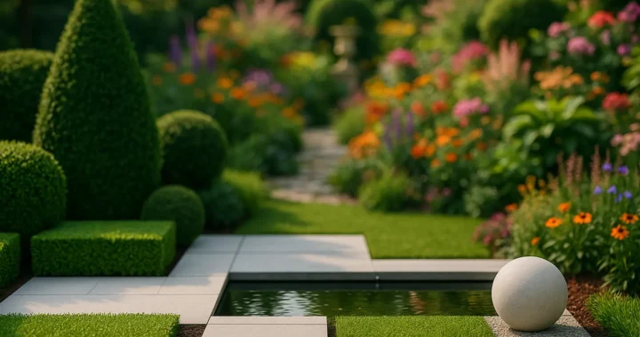 The evolution of trends in garden design: from minimalism to maximalism.
