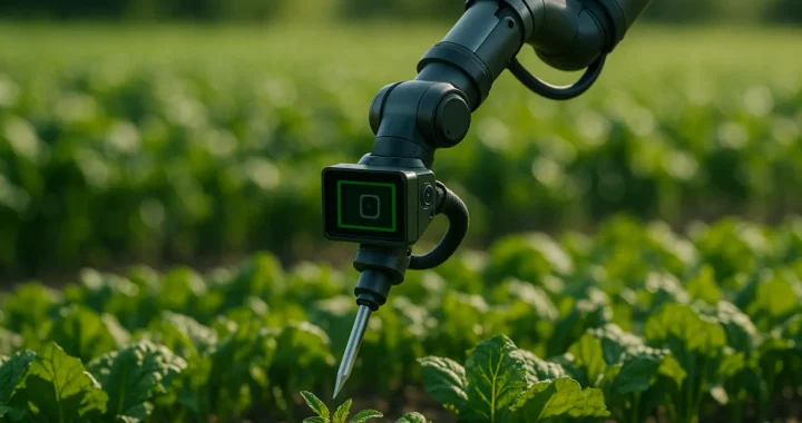 The use of computer vision for weed recognition and selective weeding.