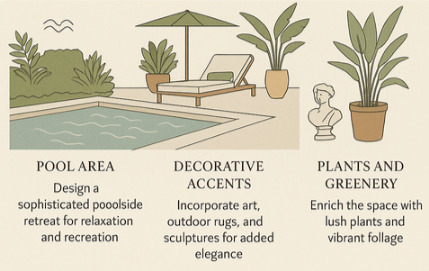 luxury decoration outdoor